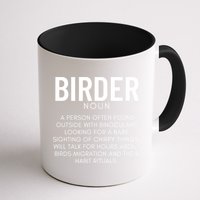 Birder Definition Funny Bird Watching Mug