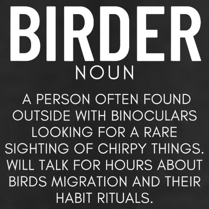 Birder Definition Funny Bird Watching Large Microfiber Waffle Golf Towel