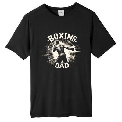 Boxing Dad FatherS Day For Boxing Lover Cute Gift Tall Fusion ChromaSoft Performance T-Shirt