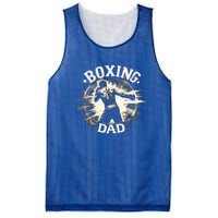 Boxing Dad FatherS Day For Boxing Lover Cute Gift Mesh Reversible Basketball Jersey Tank