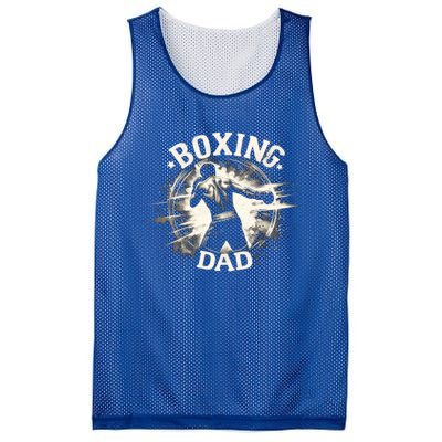 Boxing Dad FatherS Day For Boxing Lover Cute Gift Mesh Reversible Basketball Jersey Tank