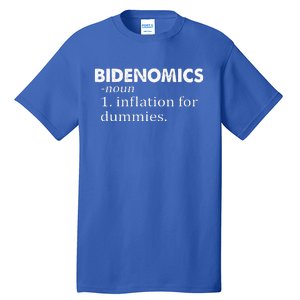 Bidenomics Definition Funny AntiBiden Tall T-Shirt