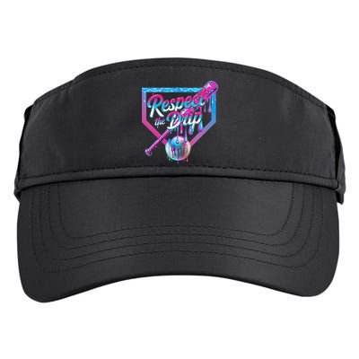 Baseball Drip For Ice Cream Drip Baseball Adult Drive Performance Visor