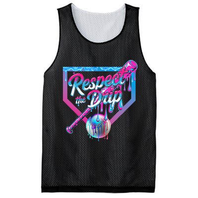 Baseball Drip For Ice Cream Drip Baseball Mesh Reversible Basketball Jersey Tank