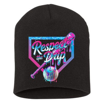 Baseball Drip For Ice Cream Drip Baseball Short Acrylic Beanie