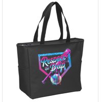 Baseball Drip For Ice Cream Drip Baseball Zip Tote Bag