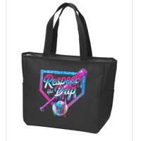 Baseball Drip For Ice Cream Drip Baseball Zip Tote Bag