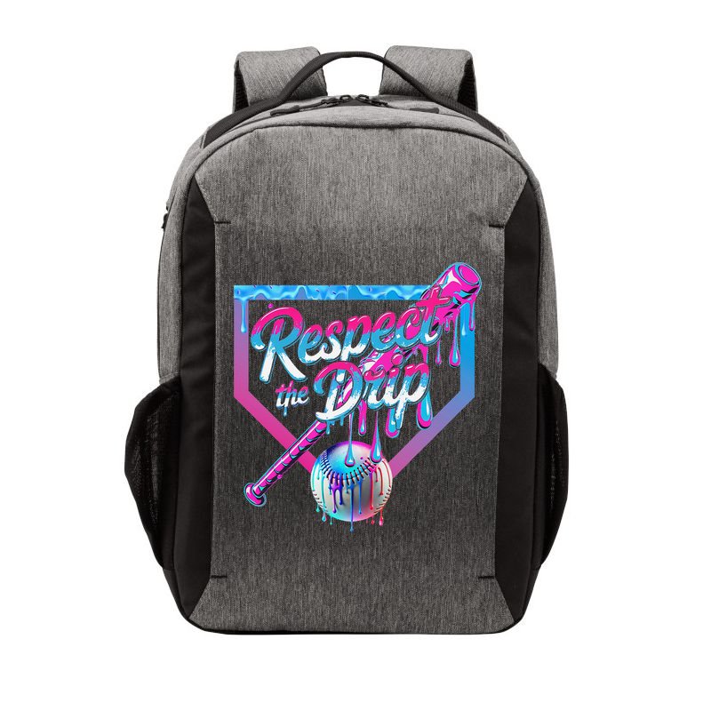 Baseball Drip For Ice Cream Drip Baseball Vector Backpack