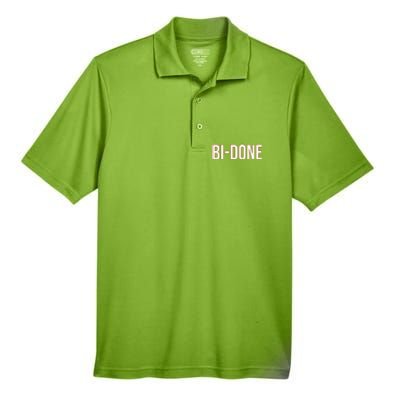 Bi Done Funny Joe Biden Done Men's Origin Performance Piqué Polo