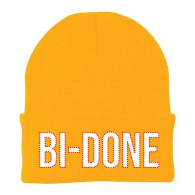 Bi Done Funny Joe Biden Done Knit Cap Winter Beanie