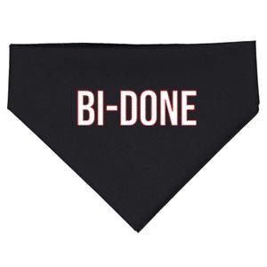 Bi Done Funny Joe Biden Done USA-Made Doggie Bandana