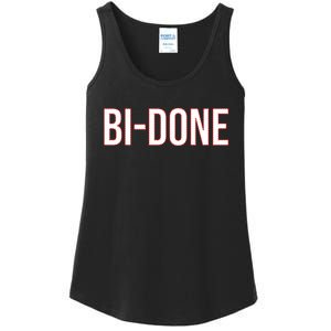 Bi Done Funny Joe Biden Done Ladies Essential Tank