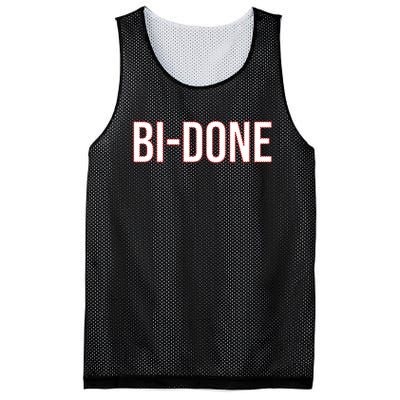 Bi Done Funny Joe Biden Done Mesh Reversible Basketball Jersey Tank