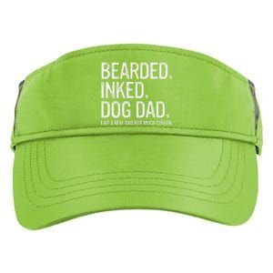 Bearded Dad Funny Beard Humor Father's Day Gift Idea Adult Drive Performance Visor