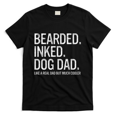 Bearded Dad Funny Beard Humor Father's Day Gift Idea T-Shirt
