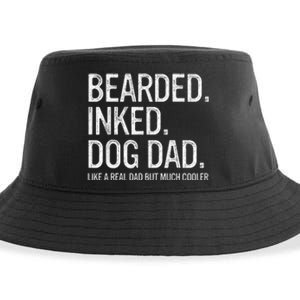 Bearded Dad Funny Beard Humor Father's Day Gift Idea Sustainable Bucket Hat