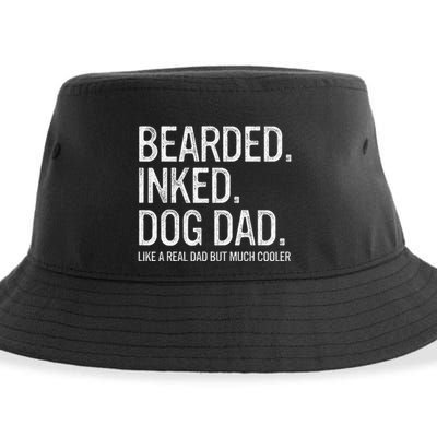 Bearded Dad Funny Beard Humor Father's Day Gift Idea Sustainable Bucket Hat