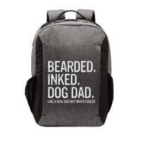 Bearded Dad Funny Beard Humor Father's Day Gift Idea Vector Backpack