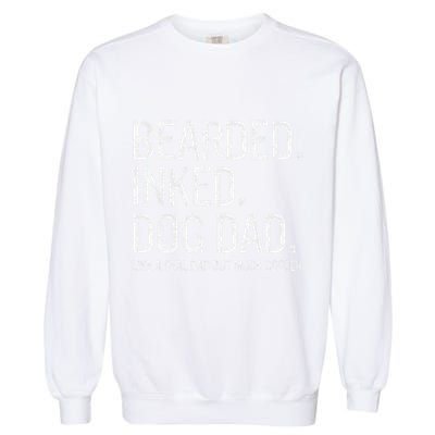 Bearded Dad Funny Beard Humor Father's Day Gift Idea Garment-Dyed Sweatshirt