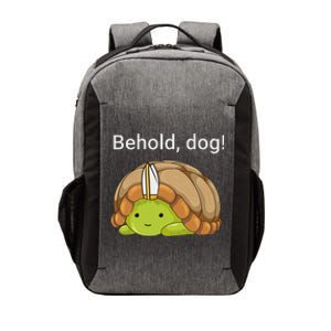 Behold Dog Funny Turtle Wearing A Priest Hat Vector Backpack