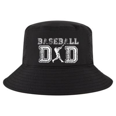 Baseball Dad Funny Fathers Day Gift For Daddy Papa Father Cool Comfort Performance Bucket Hat