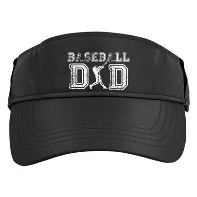 Baseball Dad Funny Fathers Day Gift For Daddy Papa Father Adult Drive Performance Visor
