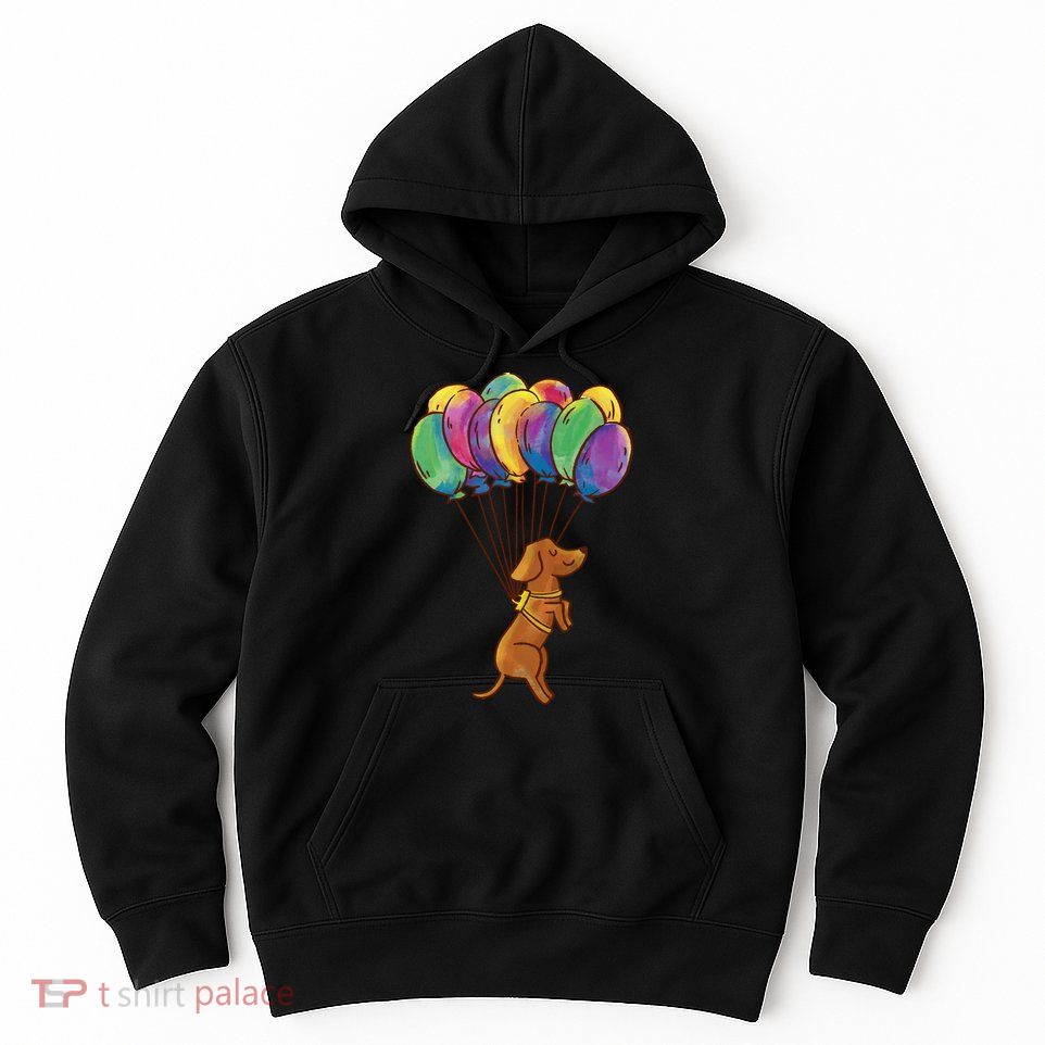 Balloon Dog Flying Hoodie