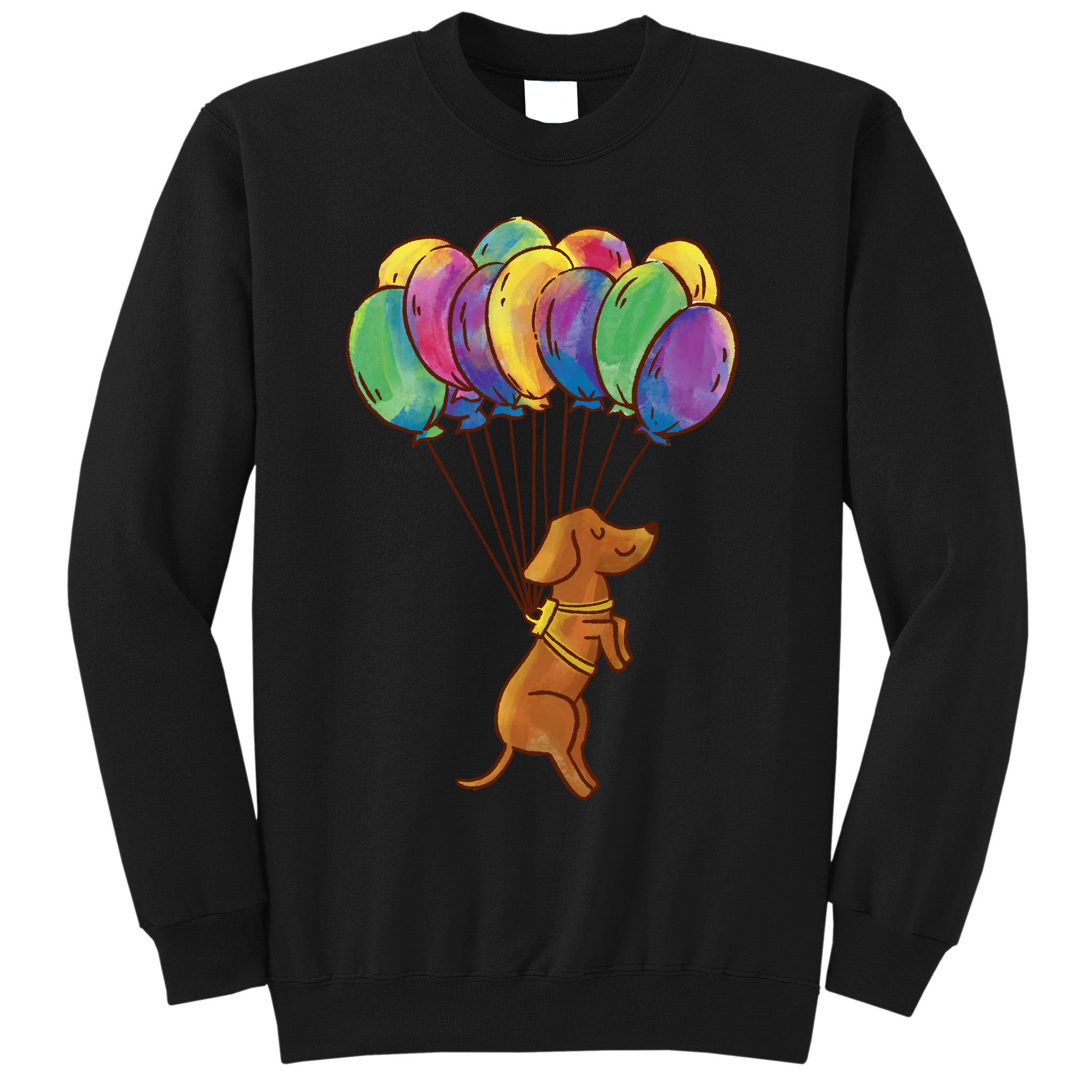 Balloon Dog Flying Sweatshirt