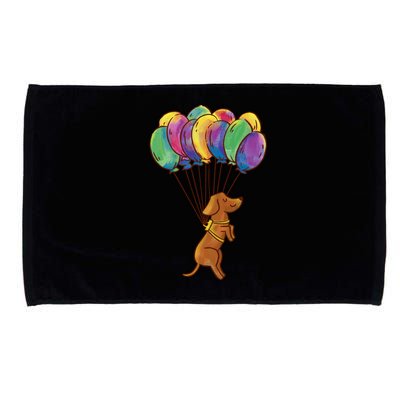 Balloon Dog Flying Microfiber Hand Towel