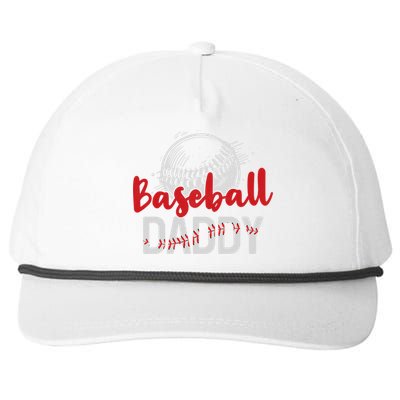 Baseball Daddy FatherS Day Dad Grandpa Baseball Lovers Meaningful Gift Snapback Five-Panel Rope Hat