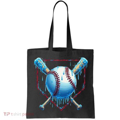 Baseball Drip For Home Plate Ice Cream Drip Funny Bag