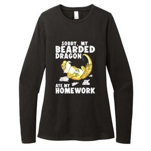 Bearded Dragon Funny Bearded Dragon Reptile Funny Lizard Gift Womens CVC Long Sleeve Shirt