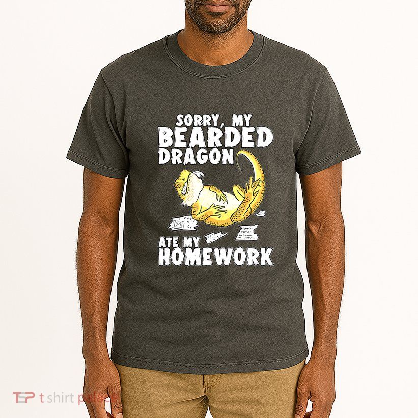Bearded Dragon Funny Bearded Dragon Reptile Funny Lizard Gift Tall T-Shirt