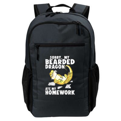 Bearded Dragon Funny Bearded Dragon Reptile Funny Lizard Gift Backpack