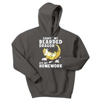 Bearded Dragon Funny Bearded Dragon Reptile Funny Lizard Gift Kids Hoodie