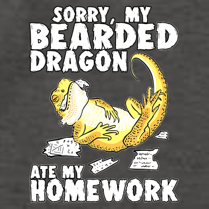 Bearded Dragon Funny Bearded Dragon Reptile Funny Lizard Gift Vector Backpack