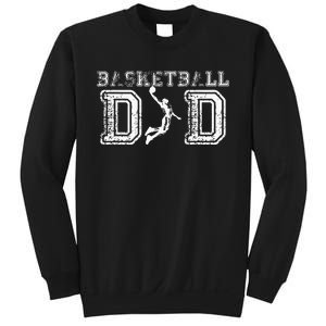 Basketball Dad Fathers Day Gift For Daddy Papa Father Sweatshirt