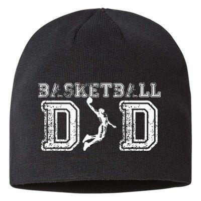 Basketball Dad Fathers Day Gift For Daddy Papa Father Sustainable Beanie