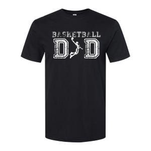 Basketball Dad Fathers Day Gift For Daddy Papa Father Softstyle CVC T-Shirt