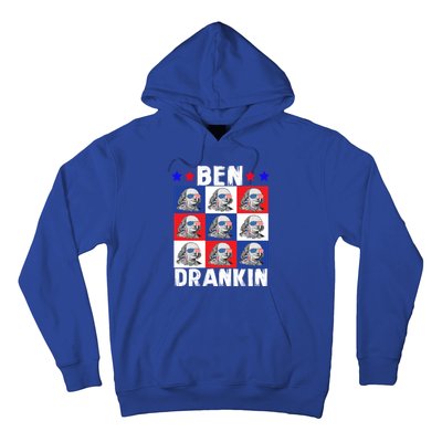 Ben Drankin Franklin Merica 4th Of July Patriotic Holiday Gift Hoodie