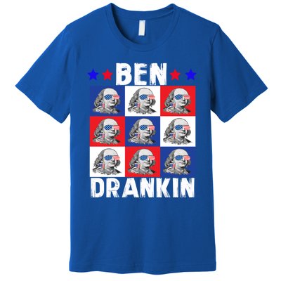 Ben Drankin Franklin Merica 4th Of July Patriotic Holiday Gift Premium T-Shirt