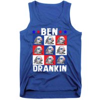 Ben Drankin Franklin Merica 4th Of July Patriotic Holiday Gift Tank Top