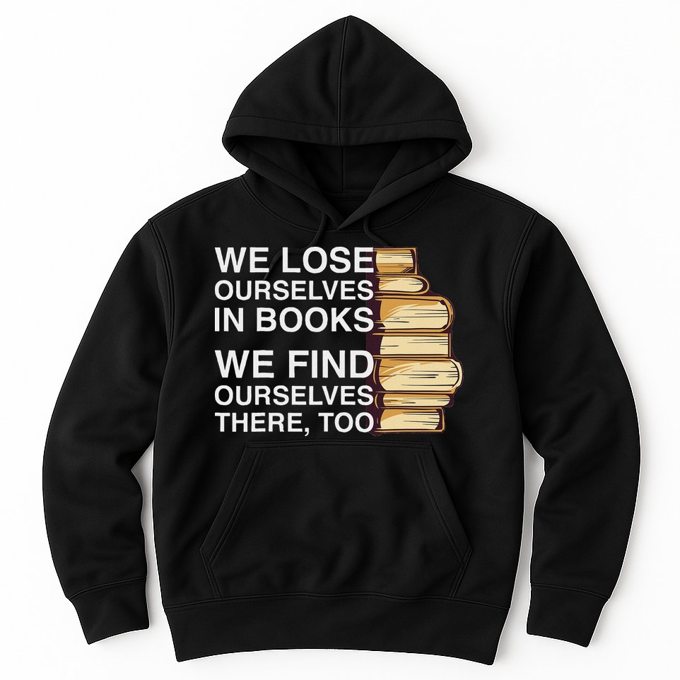 Book Design For A Book Lover Hoodie