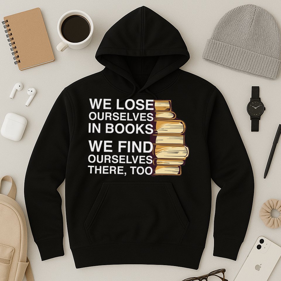 Book Design For A Book Lover Hoodie