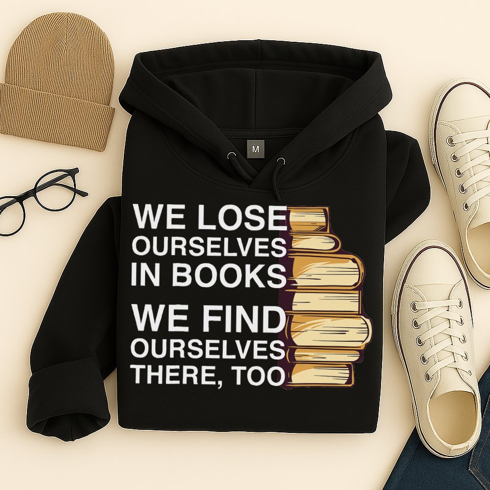 Book Design For A Book Lover Hoodie