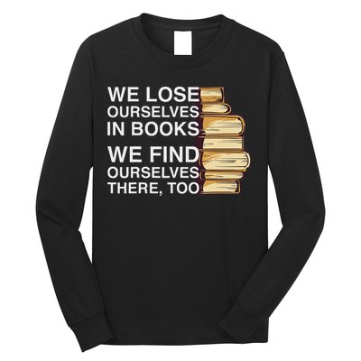 Book Design For A Book Lover Long Sleeve Shirt