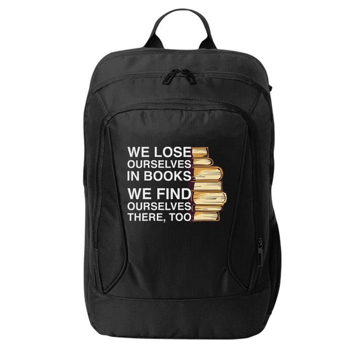Book Design For A Book Lover City Backpack