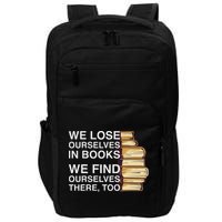 Book Design For A Book Lover Impact Tech Backpack