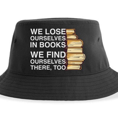 Book Design For A Book Lover Sustainable Bucket Hat