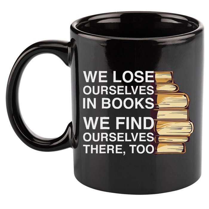 Book Design For A Book Lover 11oz C Handle Ceramic Mug